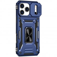 Ударостійкий чохол Camshield Army Ring для Apple iPhone 17 Pro (6.3")  Синій / Navy - 00000086828_5