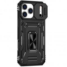 Ударостійкий чохол Camshield Army Ring для Apple iPhone 17 Pro (6.3")  Чорний / Black - 00000086828_6