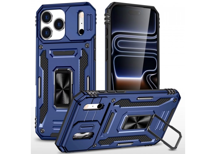 Ударостійкий чохол Camshield Army Ring для Apple iPhone 17 Pro Max (6.9