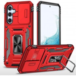 Ударостійкий чохол Camshield Army Ring для Samsung Galaxy A57 5G  Червоний / Red - 00000085196_3