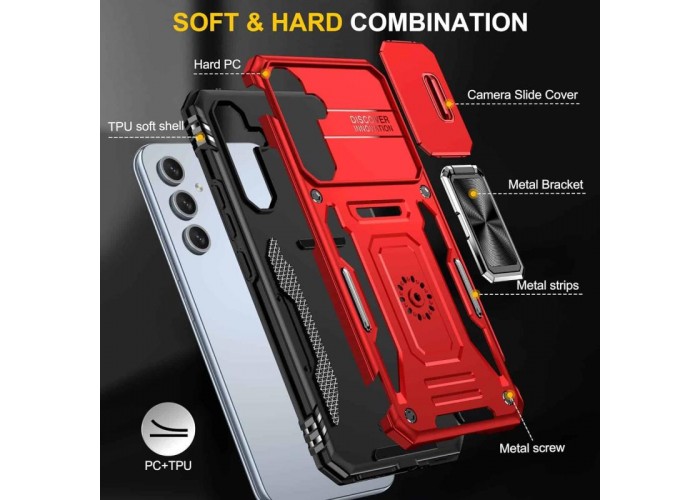 Ударостійкий чохол Camshield Army Ring для Samsung Galaxy A57 5G