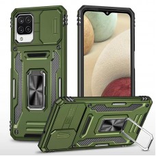 Ударостійкий чохол Camshield Army Ring для Samsung Galaxy M53 5G  Оливковий / Army Green - 00000055275_4