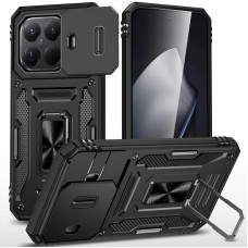 Ударостійкий чохол Camshield Army Ring для Xiaomi 15T Pro  Чорний / Black - 00000085649_7