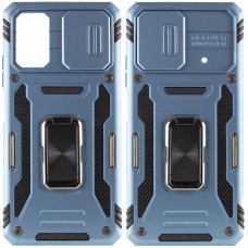 Ударостійкий чохол Camshield Army Ring для Xiaomi Poco F5 / Note 12 Turbo  Блакитний / Light Blue - 00000066132_1