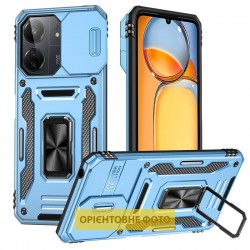 Ударостійкий чохол Camshield Army Ring для Xiaomi Redmi 15C (EU)  Блакитний / Light Blue - 00000083634_1