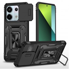 Ударостійкий чохол Camshield Army Ring для Xiaomi Redmi Note 13 4G  Чорний / Black - 00000072803_6