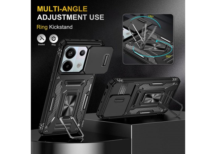 Ударостійкий чохол Camshield Army Ring для Xiaomi Redmi Note 13 4G