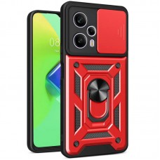 Ударостійкий чохол Camshield Serge Ring для Xiaomi Poco F5 / Note 12 Turbo  Червоний - 00000064990_4