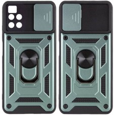 Ударостійкий чохол Camshield Serge Ring для Xiaomi Poco M4 Pro 5G  Зелений - 00000052972_2