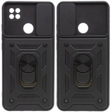 Ударостійкий чохол Camshield Serge Ring для Xiaomi Redmi 9C / Redmi 10A  Чорний - 00000048868_7
