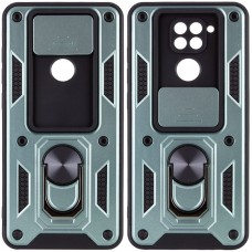 Ударостійкий чохол Camshield Serge Ring для Xiaomi Redmi Note 9 / Redmi 10X  Зелений - 00000047749_4