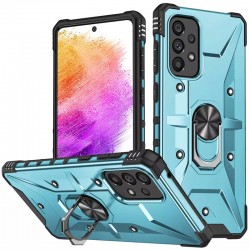 Ударостійкий чохол Pathfinder Ring для Samsung Galaxy A13 4G / A23 4G / M13 4G / M23 5G / A04s  Блакитний / Light Blue - 00000057423_1