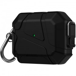 Ударостійкий футляр Titan Armor для навушників Airpods 4  Black - 00000085887_1