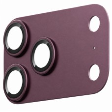 Захисне скло BlueO Metal Block на камеру для Apple iPhone 18 Pro (6.3")  Бордовий / Deep Cherry - 00000088294_4