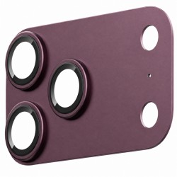 Захисне скло BlueO Metal Block на камеру для Apple iPhone 18 Pro (6.3")  Бордовий / Deep Cherry - 00000088294_4