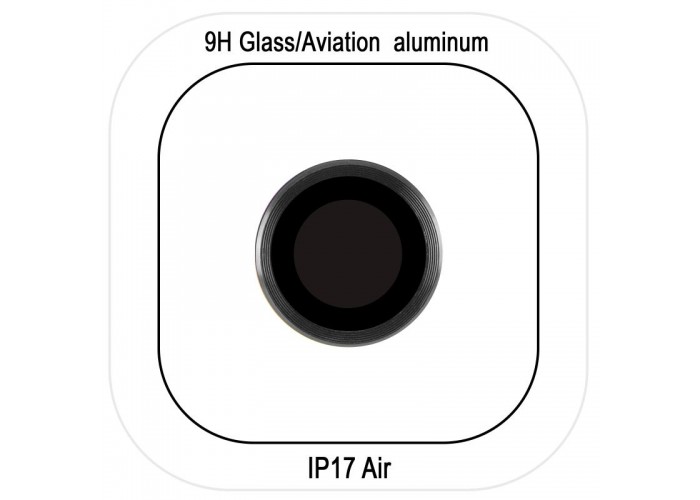 Захисне скло Metal Classic на камеру (у упак.) для Apple iPhone 17 Air (6.6