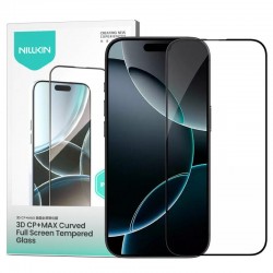 Захисне скло Nillkin (CP+ max 3D) (full glue) для Apple iPhone 16 (6.1")  Чорний - 00000081029_1