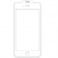Захисне скло SKLO 5D (тех.пак) для Apple iPhone 7 / 8 / SE (2020) (4.7")  Білий / Біла підкладка - 00000040120_1