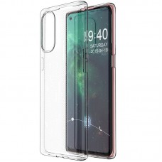 TPU чехол Epic Transparent 1,0mm для Oppo Reno 4  Бесцветный (прозрачный) (00000038811_1)