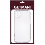 TPU чехол GETMAN Clear 1,0 mm для Apple iPhone 12 Pro Max (6.7