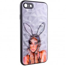 TPU+PC чехол Prisma Ladies для Apple iPhone 7 / 8 / SE (2020) (4.7")  Rabbit - 00000042000_16