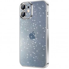 Чехол TPU+PC Glittershine для Apple iPhone 12 (6.1")  Silver - 00000071533_5