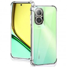 TPU чехол GETMAN Ease logo усиленные углы Full Camera для Realme C67 4G  Бесцветный (прозрачный) - 00000071749_1