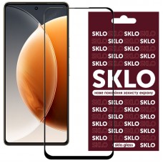 Защитное стекло SKLO 3D для TECNO Camon 30 (CL6)  Черный - 00000071826_1