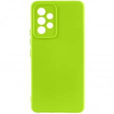 Чехол TPU GETMAN Liquid Silk Full Camera для Samsung Galaxy A52 4G / A52 5G / A52s  Салатовый / Neon Green - 00000073793_9