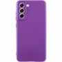 Чехол TPU GETMAN Liquid Silk Full Camera для Samsung Galaxy S21 FE