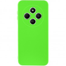 Чехол TPU GETMAN Liquid Silk Full Camera для Xiaomi Redmi 14C  Салатовый / Neon Green - 00000074073_9