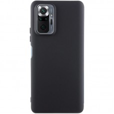 Чехол Silicone Cover Lakshmi (AA) для Xiaomi Redmi Note 10 Pro / 10 Pro Max  Черный / Black - 00000075061_17