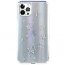 TPU+Glass чохол Aurora Space для Apple iPhone 12 Pro Max (6.7")  Зірки - 00000043207_1
