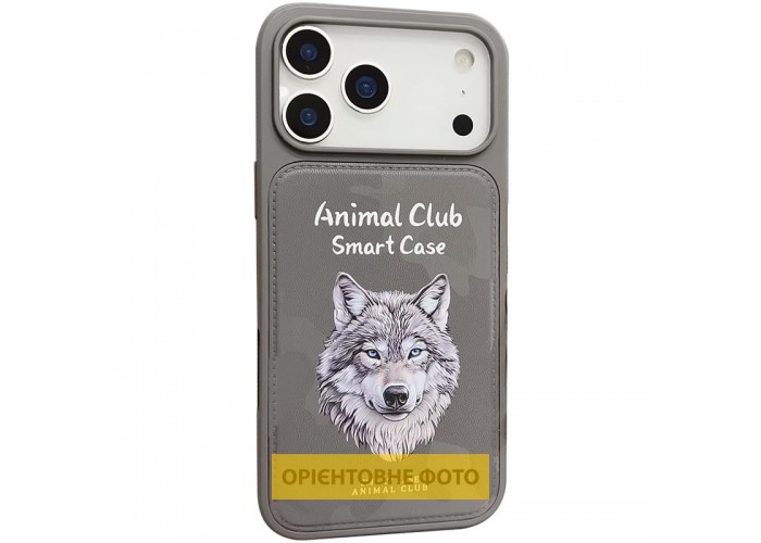 TPU+PC чохол Animal Club для Apple iPhone 16 Pro (6.3