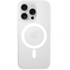 TPU+PC чохол Blueo Skin Friendly Frosted with MagSafe для Apple iPhone 16 Pro Max (6.9")  Білий - 00000073497_5