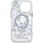 TPU+PC чохол Clear Garden with MagSafe для Apple iPhone 16 Pro Max (6.9