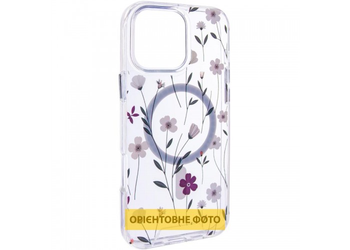 TPU+PC чохол Clear Garden with MagSafe для Apple iPhone 17 Air (6.5