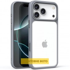 TPU+PC чохол Metal Buttons для Apple iPhone 17 (6.3")  Сірий / Grey - 00000081718_4