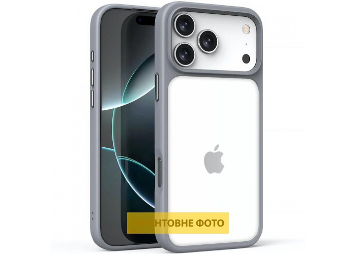 TPU+PC чохол Metal Buttons для Apple iPhone 17 (6.3