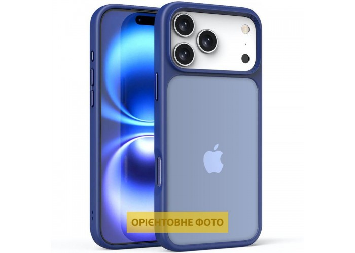 TPU+PC чохол Metal Buttons для Apple iPhone 17 (6.3