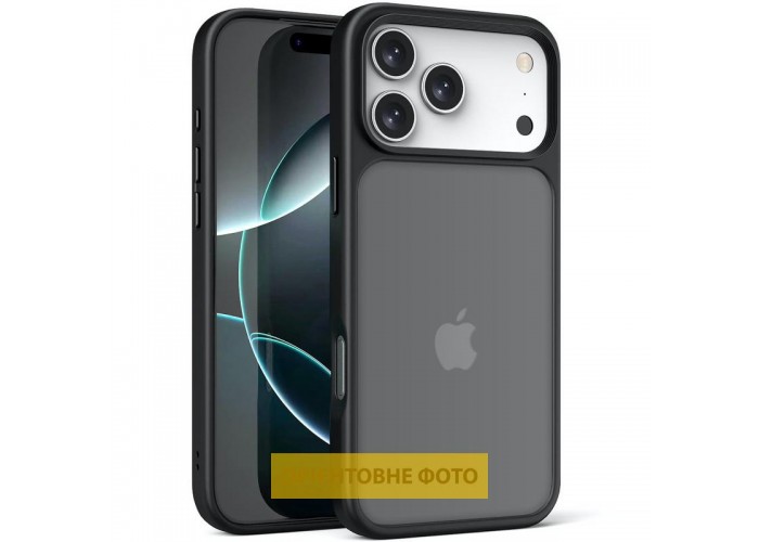 TPU+PC чохол Metal Buttons для Apple iPhone 17 (6.3