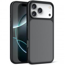 TPU+PC чохол Metal Buttons для Apple iPhone 17 Pro (6.3")  Чорний / Black - 00000081720_4