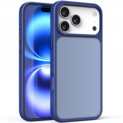 TPU+PC чохол Metal Buttons для Apple iPhone 17 Pro (6.3")  Синій / Navy Blue - 00000081720_3
