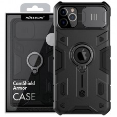 TPU+PC чохол Nillkin CamShield Armor (шторка на камеру) для Apple iPhone 11 Pro Max (6.5")  Чорний - 00000036807_1