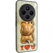 TPU+PC чохол Prisma Fluffie для Xiaomi Redmi 14C / Poco C75  Bear - 00000076588_1