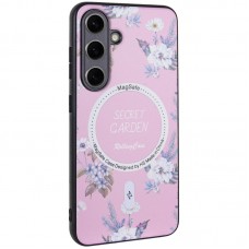 TPU+PC чохол Secret Garden with MagFit для Samsung Galaxy S24+  Pink - 00000074748_4