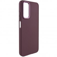 TPU чохол Bonbon Metal Style для Samsung Galaxy A54 5G  Бордовий / Plum - 00000064214_2