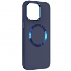 TPU чохол Bonbon Metal Style with MagSafe для Apple iPhone 15 (6.1")  Синій / Cosmos Blue - 00000069524_8