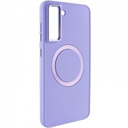 TPU чохол Bonbon Metal Style with MagSafe для Samsung Galaxy S22+  Бузковий / Dasheen - 00000065784_10