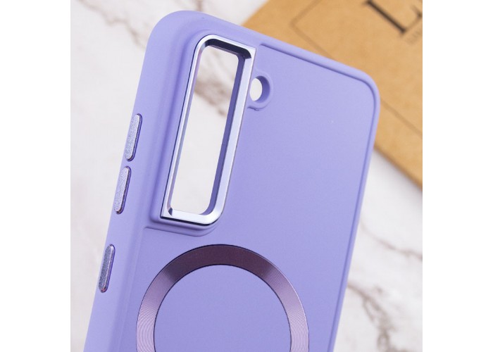 TPU чохол Bonbon Metal Style with MagSafe для Samsung Galaxy S22+